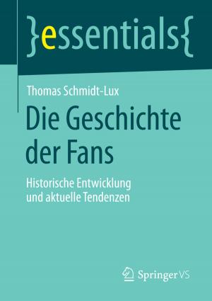 Cover of the book Die Geschichte der Fans by Heinrich Kersten, Gerhard Klett