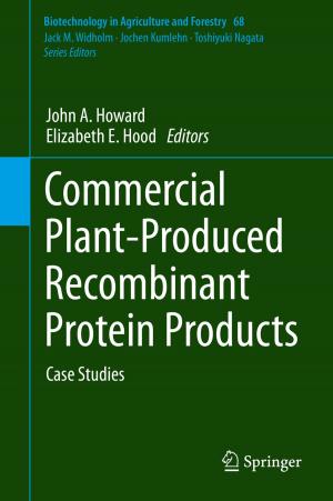 Cover of the book Commercial Plant-Produced Recombinant Protein Products by Yao He, Yuanyuan Su
