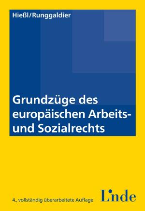 Cover of the book Grundzüge des europäischen Arbeits- und Sozialrechts by Christina Hießl