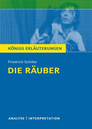 Cover of the book Die Räuber von Friedrich Schiller. by Rüdiger Bernhardt, Johann Wolfgang von Goethe