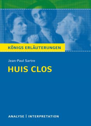 Book cover of Huis clos (Geschlossene Gesellschaft) von Jean-Paul Sartre.