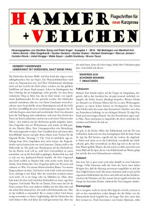 Book cover of Hammer + Veilchen Nr. 1