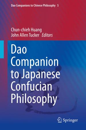 Cover of the book Dao Companion to Japanese Confucian Philosophy by 