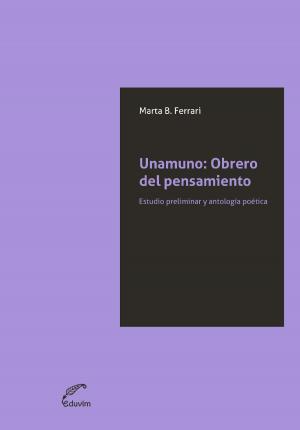 Cover of the book Unamuno: Obrero del pensamiento by Gustavo  Bitar Tacchi