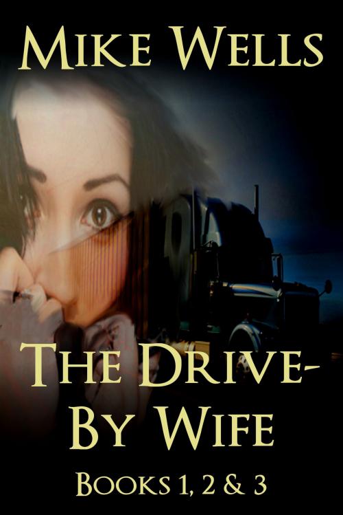 Cover of the book The Drive-By Wife, Books 1, 2 & 3 by Mike Wells, Top Ten Best Murder Mystery Detective Thriller Crime Romantic Suspense Books Press