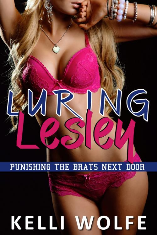 Cover of the book Luring Lesley by Kelli Wolfe, Pink Parts Press