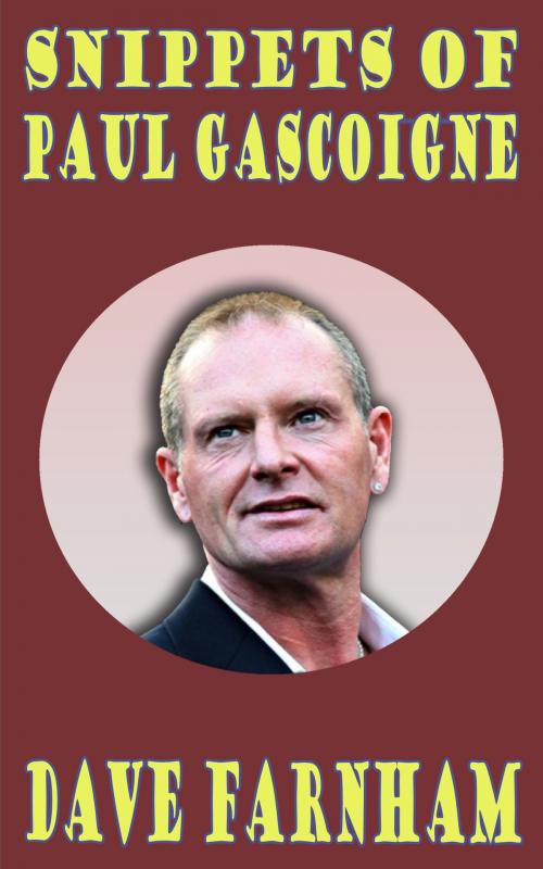 Cover of the book Snippets of Paul Gascoigne by Dave Farnham, Dave Farnham