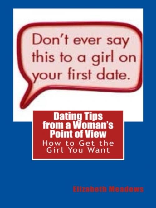 Cover of the book Dating Tips from a Woman's Point of View by Elizabeth Meadows, Vince Stead