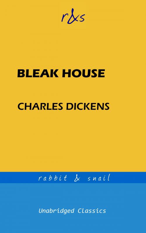 Cover of the book Bleak House by Charles Dickens, rabbit & snail