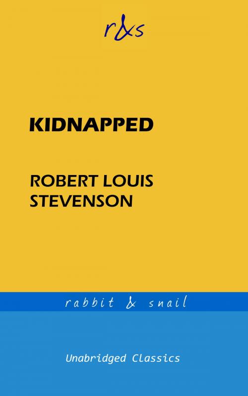 Cover of the book Kidnapped by Robert Louis Stevenson, rabbit & snail