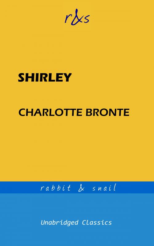 Cover of the book Shirley by Charlotte Bronte, rabbit & snail