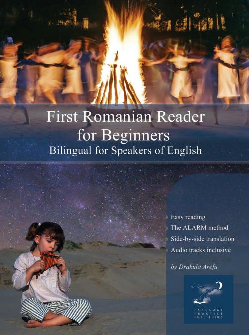 Cover of the book First Romanian Reader for Beginners by Drakula Arefu, Audiolego