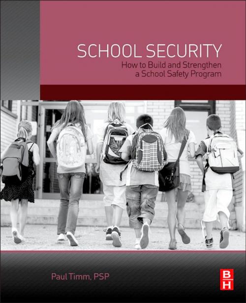 Cover of the book School Security by Paul Timm, Elsevier Science