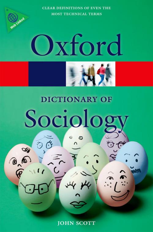 Cover of the book A Dictionary of Sociology by John Scott, OUP Oxford