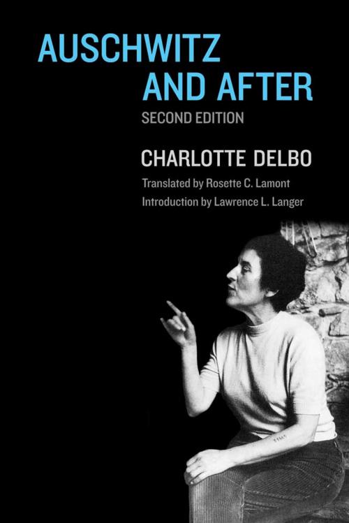 Cover of the book Auschwitz and After by Charlotte Delbo, Yale University Press