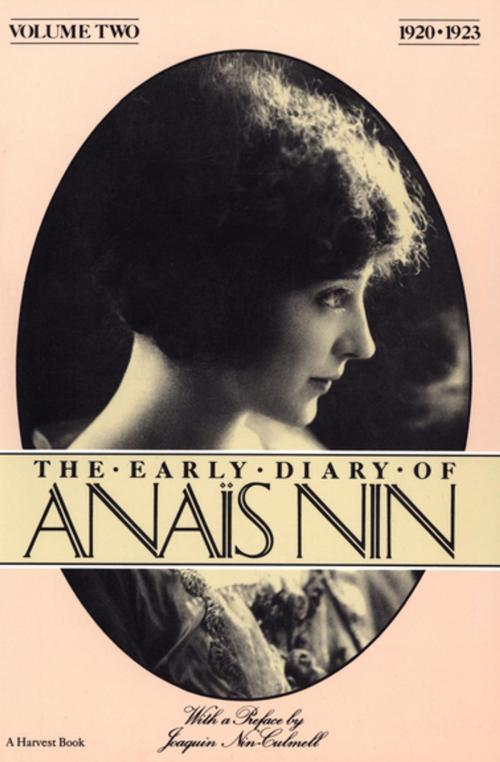 Cover of the book The Early Diary of Anaïs Nin, 1920–1923 by Anaïs Nin, Joaquin Nin-Culmell, Houghton Mifflin Harcourt