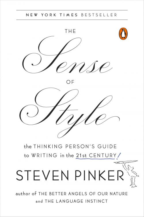 Cover of the book The Sense of Style by Steven Pinker, Penguin Publishing Group