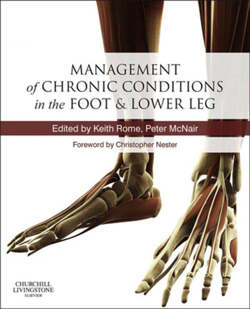 Cover of the book Management of Chronic Musculoskeletal Conditions in the Foot and Lower Leg E-Book by , Elsevier Health Sciences