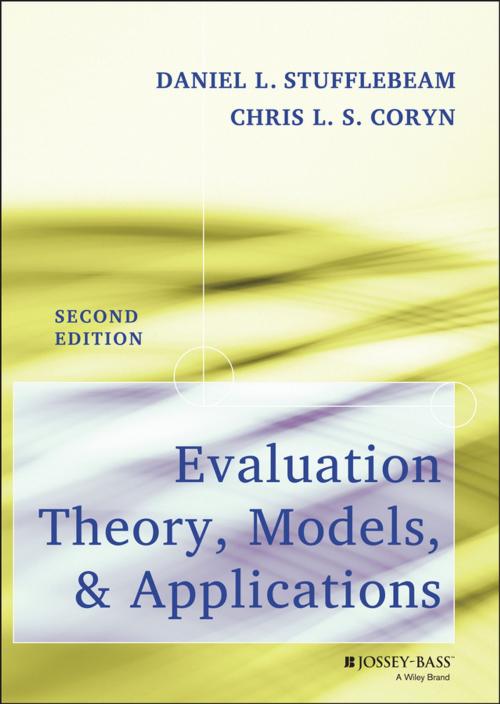 Cover of the book Evaluation Theory, Models, and Applications by Daniel L. Stufflebeam, Chris L. S. Coryn, Wiley