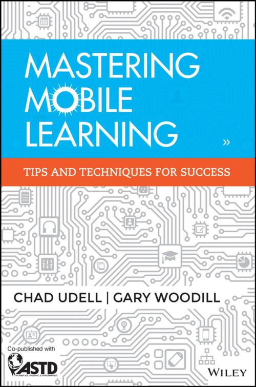 Cover of the book Mastering Mobile Learning by Chad Udell, Wiley