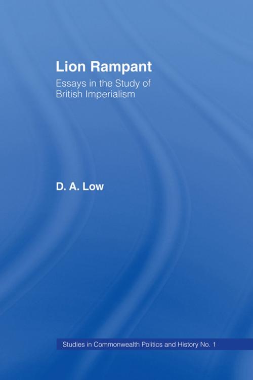 Cover of the book Lion Rampant by D.A. Low, Taylor and Francis