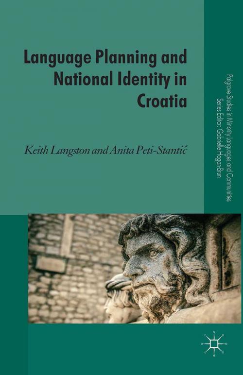 Cover of the book Language Planning and National Identity in Croatia by K. Langston, A. Peti-Stantic, Palgrave Macmillan UK