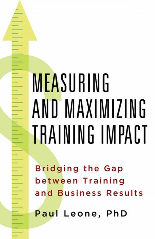 Cover of the book Measuring and Maximizing Training Impact by P. Leone, Palgrave Macmillan US