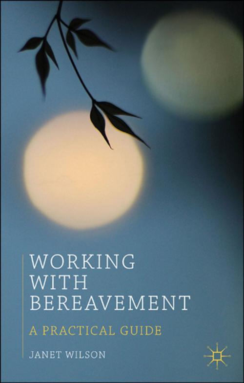 Cover of the book Working with Bereavement by Janet Wilson, Palgrave Macmillan