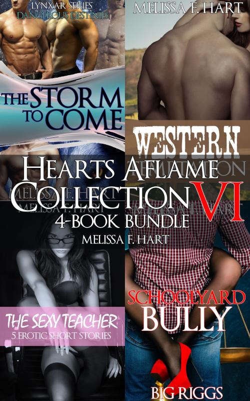 Cover of the book Hearts Aflame Collection VI: 4-Book Bundle by Melissa F. Hart, MFH Ink Publishing