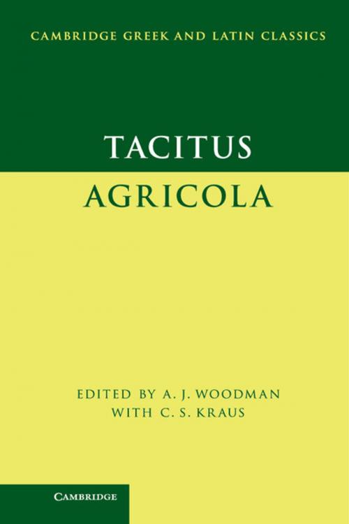Cover of the book Tacitus: Agricola by Tacitus, Cambridge University Press