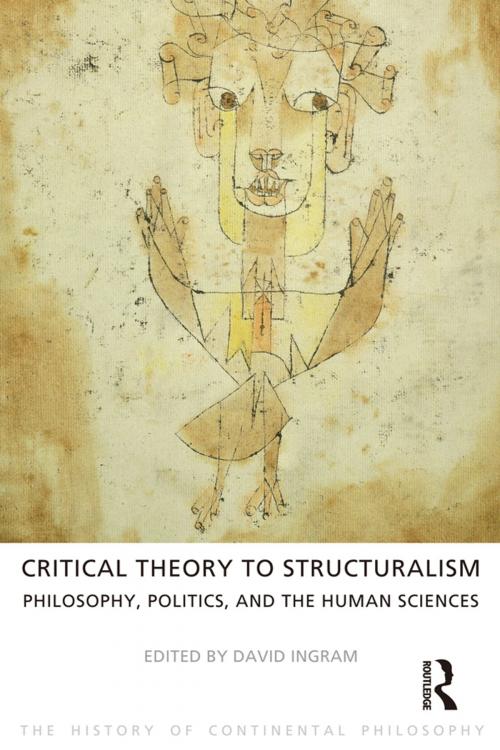 Cover of the book Critical Theory to Structuralism by David Ingram, Taylor and Francis