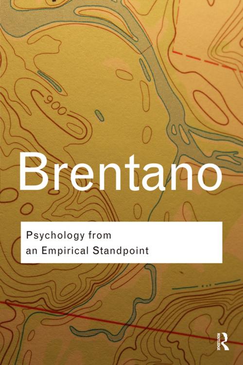 Cover of the book Psychology from An Empirical Standpoint by Franz Brentano, Taylor and Francis