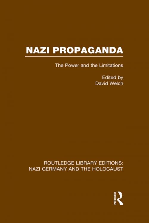 Cover of the book Nazi Propaganda (RLE Nazi Germany & Holocaust) by , Taylor and Francis