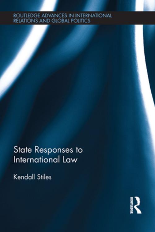 Cover of the book State Responses to International Law by Kendall Stiles, Taylor and Francis
