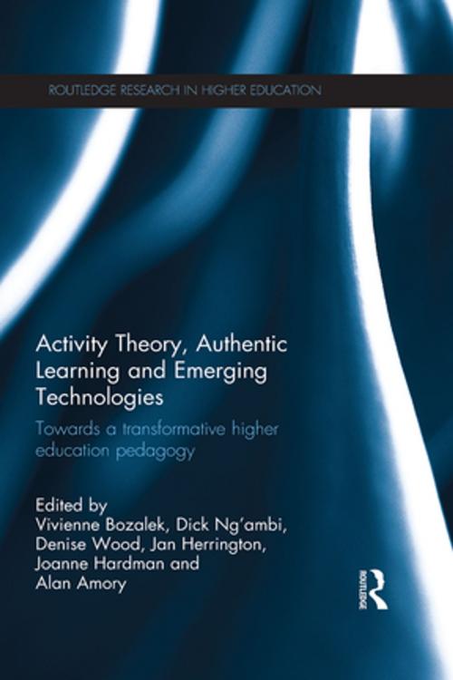 Cover of the book Activity Theory, Authentic Learning and Emerging Technologies by , Taylor and Francis