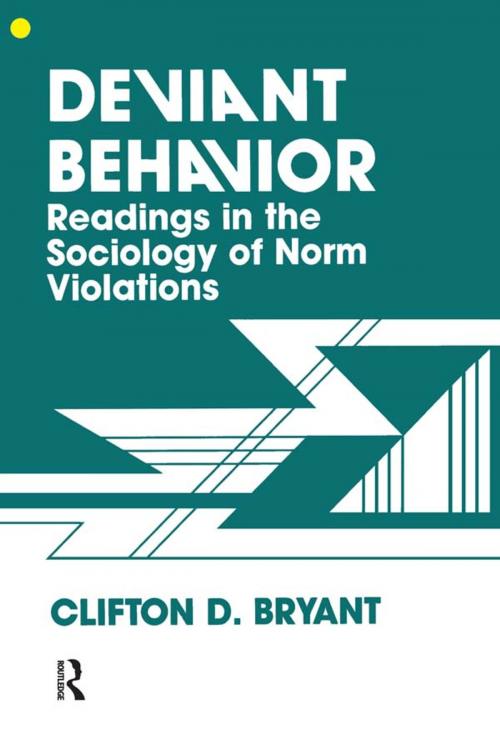 Cover of the book Deviant Behaviour by , Taylor and Francis