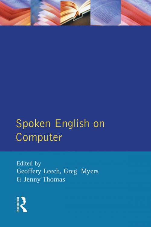 Cover of the book Spoken English on Computer by , Taylor and Francis