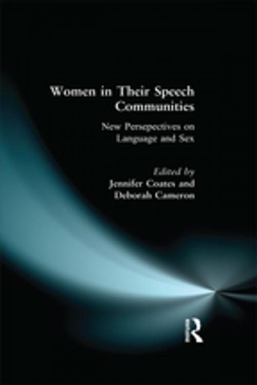 Cover of the book Women in Their Speech Communities by , Taylor and Francis