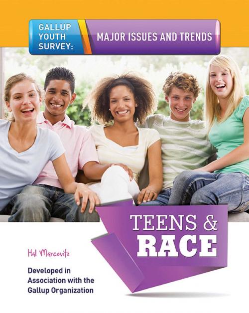 Cover of the book Teens & Race by Hal Marcovitz, Mason Crest