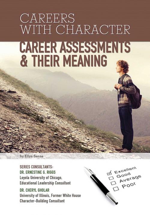 Cover of the book Career Assessments & Their Meaning by Ellyn Sanna, Mason Crest