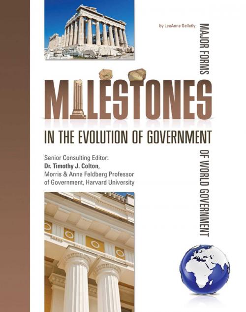 Cover of the book Milestones in the Evolution of Government by LeeAnne Gelletly, Mason Crest