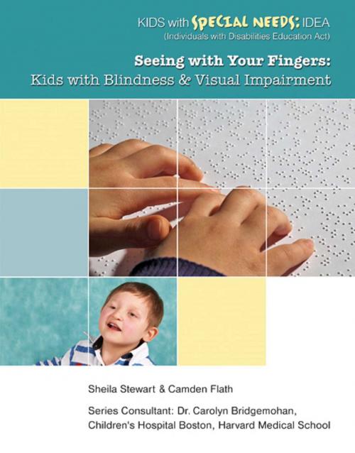 Cover of the book Seeing with Your Fingers by Sheila Stewart, Mason Crest