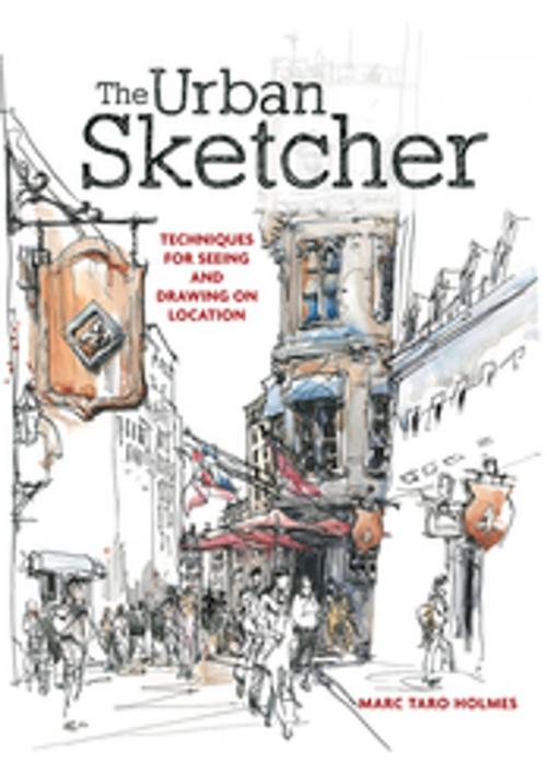Cover of the book The Urban Sketcher by Marc Taro Holmes, F+W Media