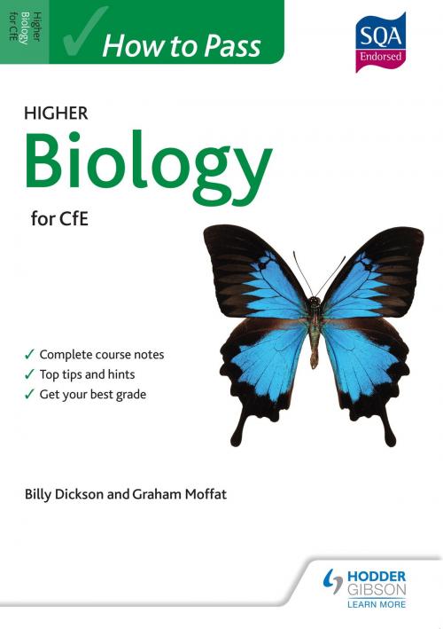 Cover of the book How to Pass Higher Biology by Graham Moffat, Billy Dickson, Hodder Education