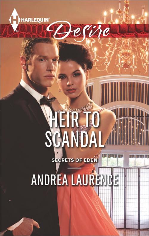 Cover of the book Heir to Scandal by Andrea Laurence, Harlequin