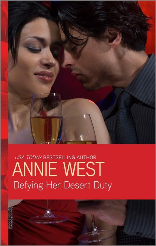 Cover of the book Defying her Desert Duty by Annie West, Harlequin