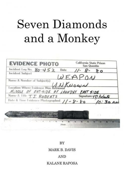 Cover of the book Seven Diamonds and a Monkey by KALANE RAPOSA, MARK B. DAVIS, AuthorHouse