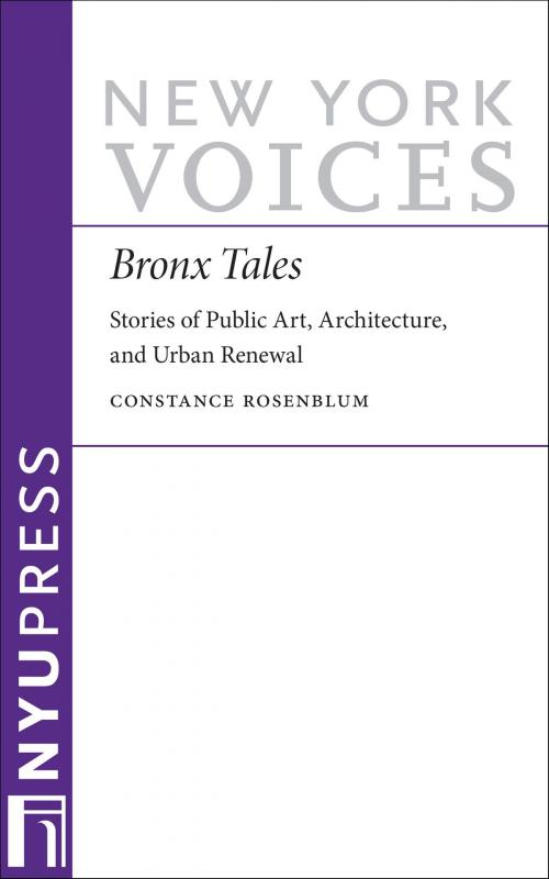Cover of the book Bronx Tales by Constance Rosenblum, NYU Press
