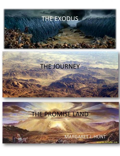 Cover of the book The Exodus, The Journey, and The Promise Land by Margaret J. Hunt, BookBaby