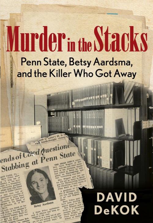 Cover of the book Murder in the Stacks by David Dekok, Globe Pequot Press